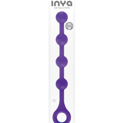Inya Soft Balls Petite Anal Beads - Purple
